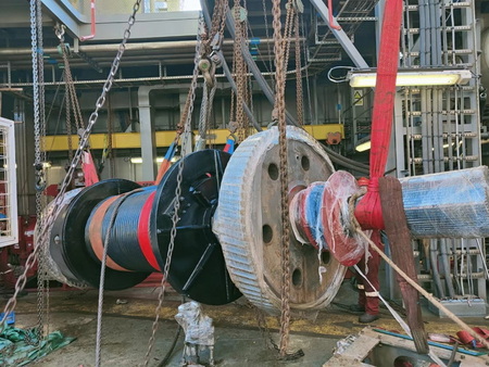 joined in COSL CRAFT---drilling equipment overhaul, installation and commissioning>> joined in COSL CRAFT---drilling equipment overhaul, installation and commissioning>>